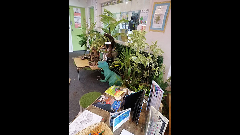 Conservation Week displays at Lollipops Papamoa Daycare