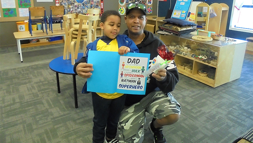 Fathers Day at Lollipops Pukekohe childcare