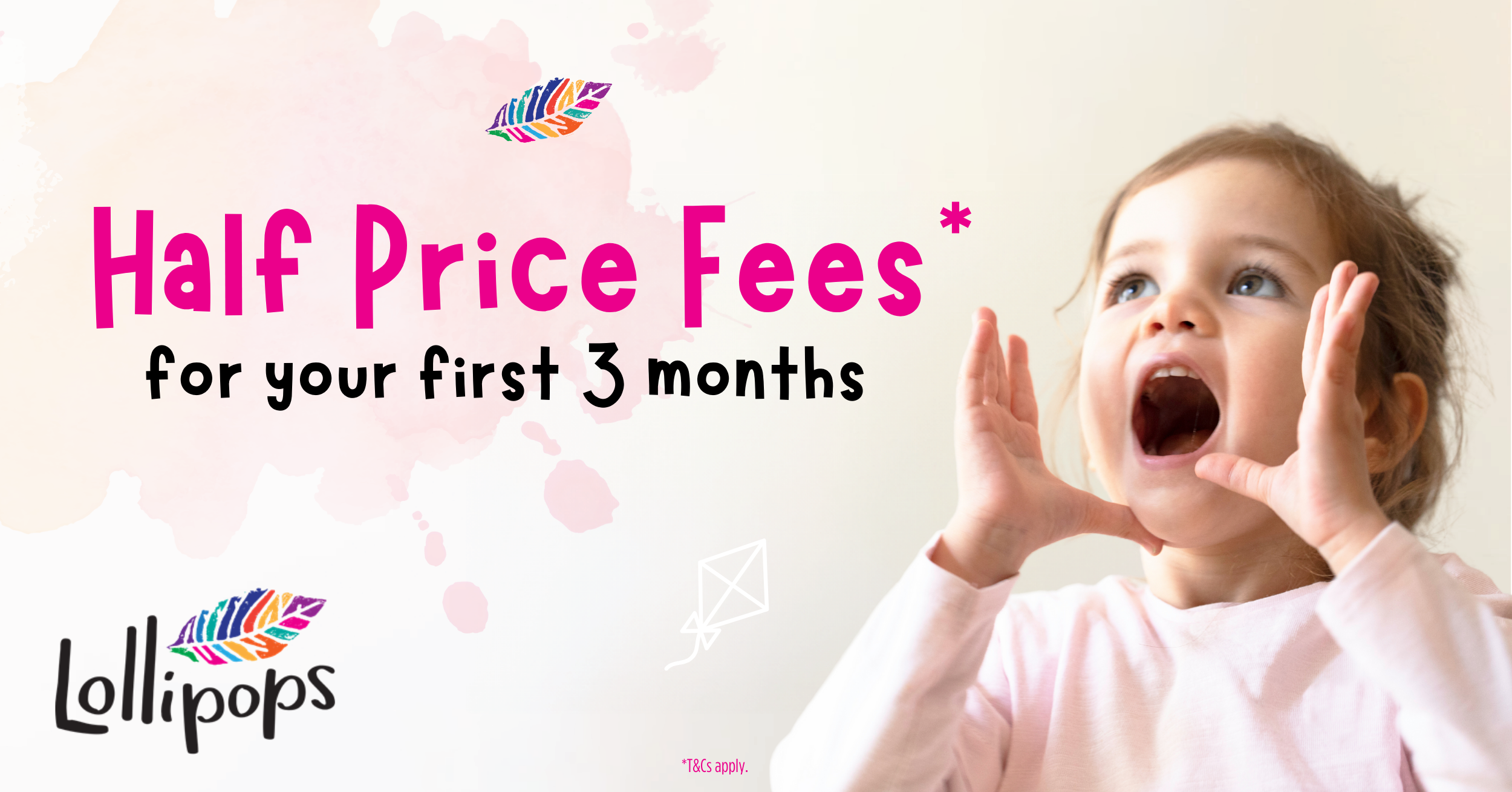 Lollipops Early Learning | Daycare | Preschool | Half Price Fees